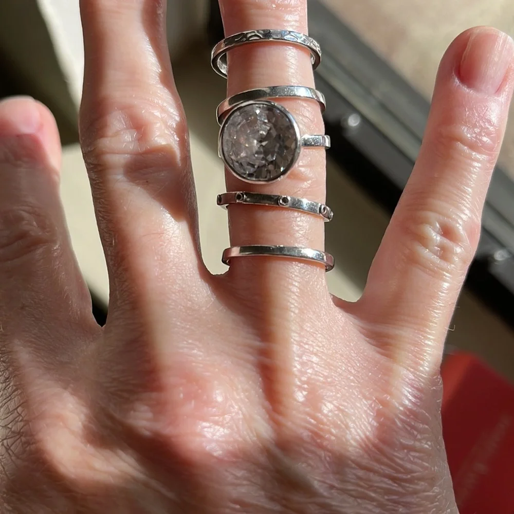 Silpada stackable ring - Picture 2 of 8